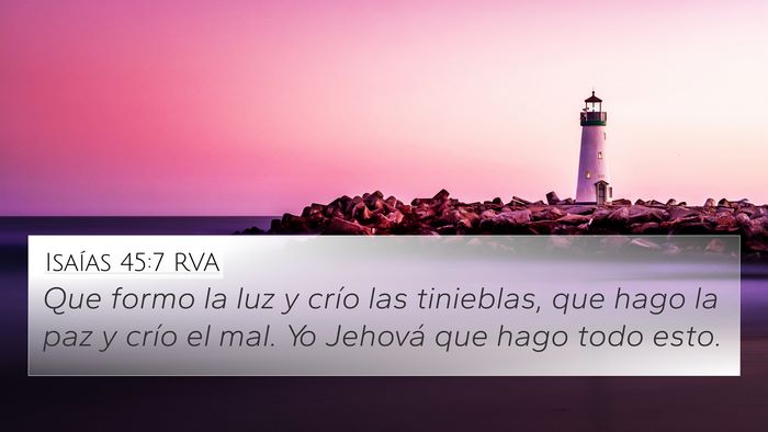 Isaías 45:7 RVA Bible Verse Image