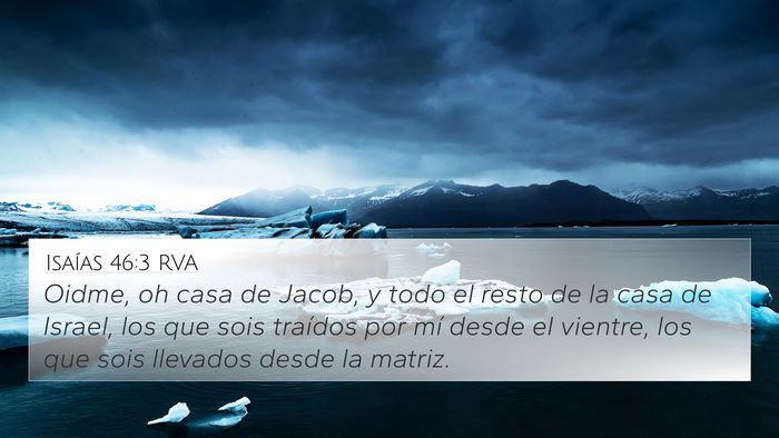 Isaías 46:3 RVA Bible Verse Image