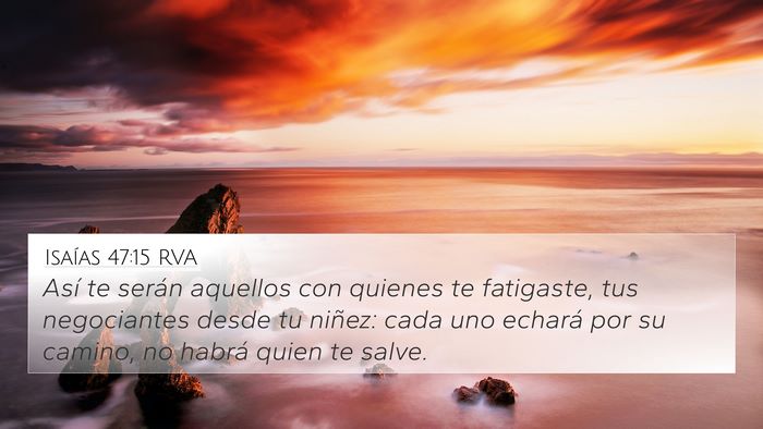 Isaías 47:15 RVA Bible Verse Image