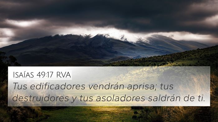 Isaías 49:17 RVA Bible Verse Image