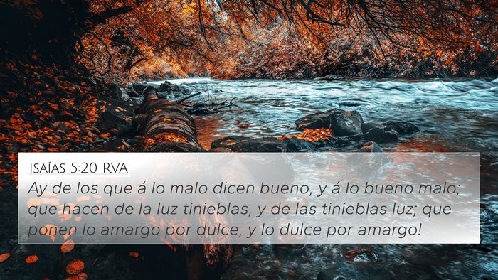 Isaías 5:20 RVA Bible Verse Image