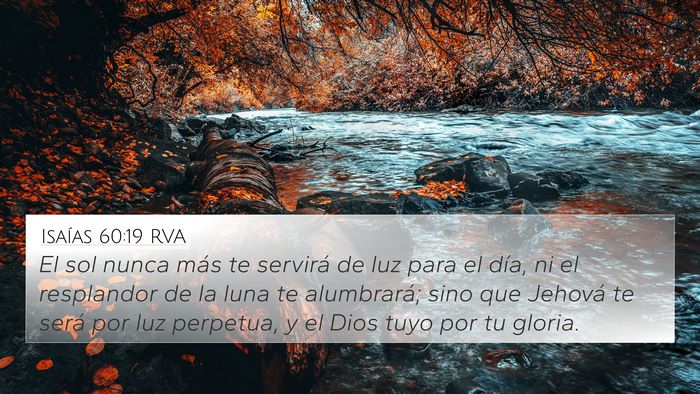 Isaías 60:19 RVA Bible Verse Image