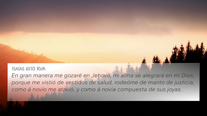 Isaías 61:10 RVA Bible Verse Image
