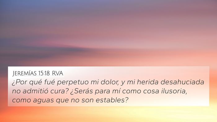 Jeremías 15:18 RVA Bible Verse Image