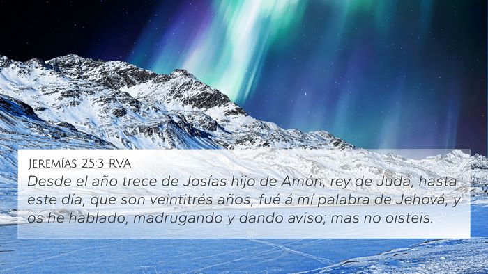 Jeremías 25:3 RVA Bible Verse Image