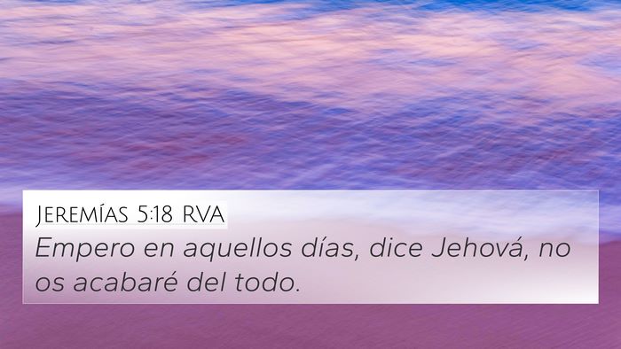 Jeremías 5:18 RVA Bible Verse Image