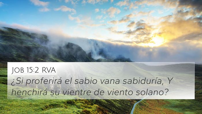 Job 15:2 RVA Bible Verse Image
