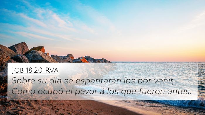 Job 18:20 RVA Bible Verse Image