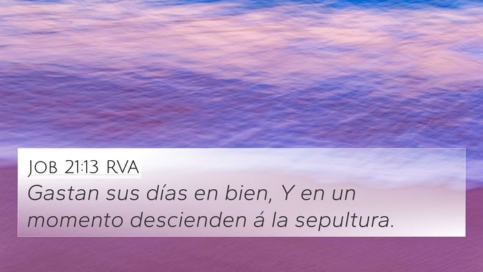 Job 21:13 RVA Bible Verse Image
