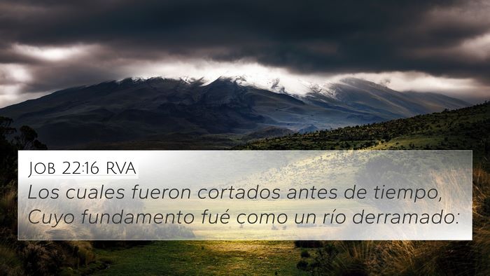 Job 22:16 RVA Bible Verse Image