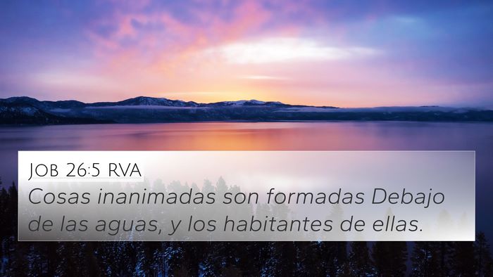 Job 26:5 RVA Bible Verse Image