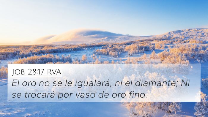 Job 28:17 RVA Bible Verse Image