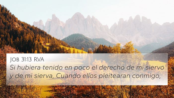 Job 31:13 RVA Bible Verse Image