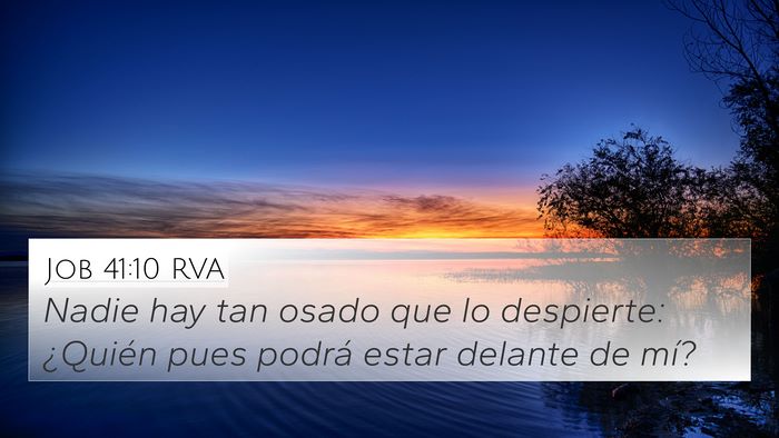 Job 41:10 RVA Bible Verse Image