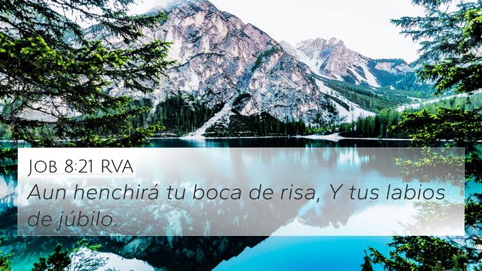 Job 8:21 RVA 4K Wallpaper - Aun henchirá tu boca de risa, Y tus labios de - 4K Wallpaper Bible Verse
