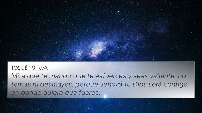 Josué 1:9 RVA Bible Verse Image