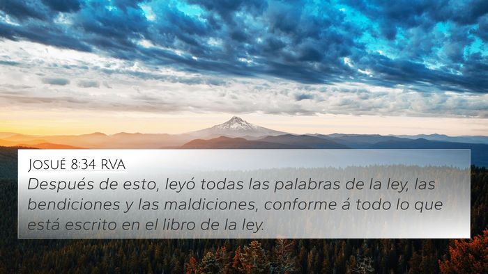 Josué 8:34 RVA Bible Verse Image