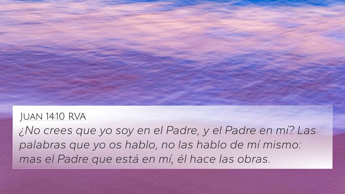 Juan 14:10 RVA Bible Verse Image