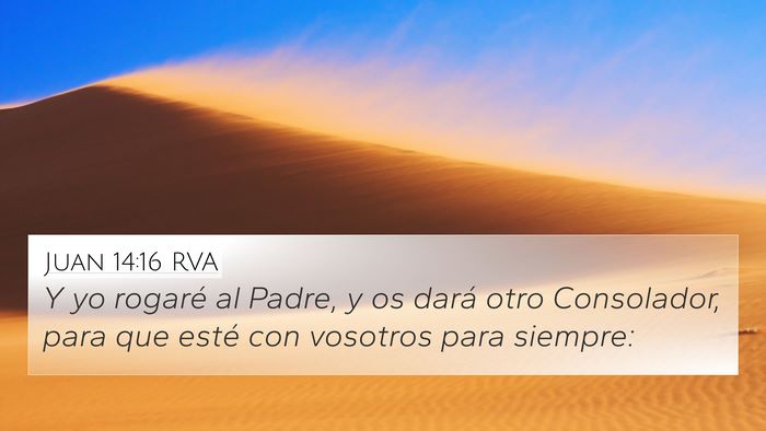 Juan 14:16 RVA Bible Verse Image