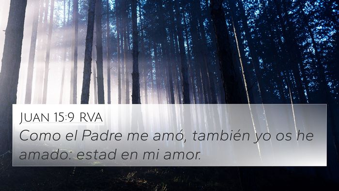Juan 15:9 RVA Bible Verse Image