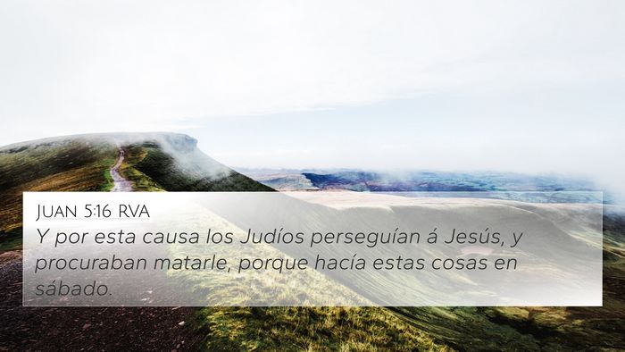 Juan 5:16 RVA Bible Verse Image