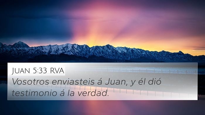 Juan 5:33 RVA Bible Verse Image