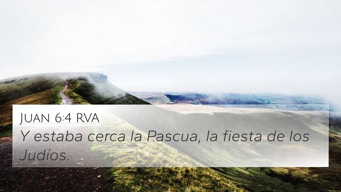 Juan 6:4 RVA Bible Verse Image