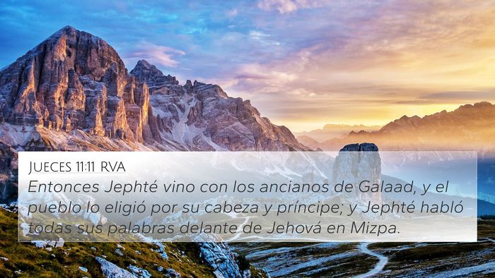 Jueces 11:11 RVA Bible Verse Image