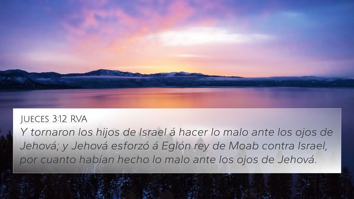 Jueces 3:12 RVA Bible Verse Image