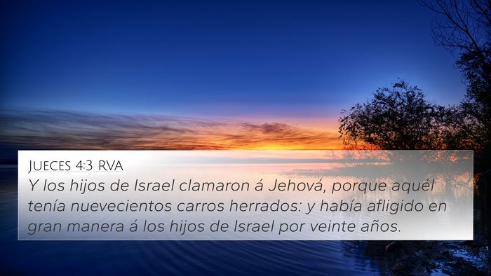 Jueces 4:3 RVA Bible Verse Image