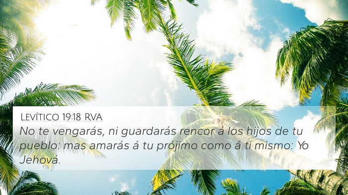 Levítico 19:18 RVA Bible Verse Image