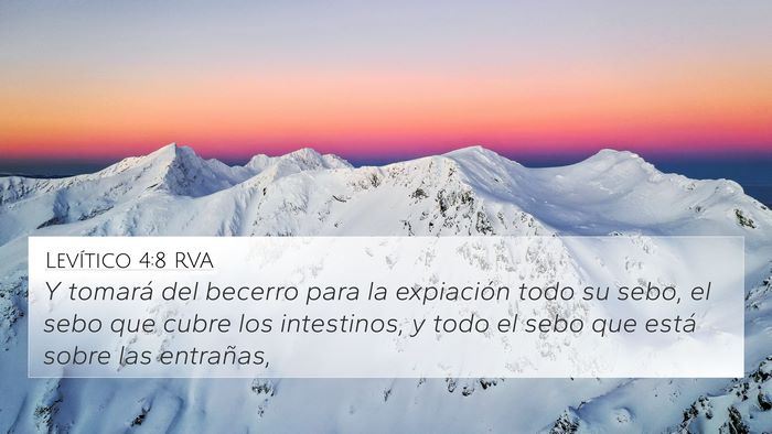 Levítico 4:8 RVA Bible Verse Image