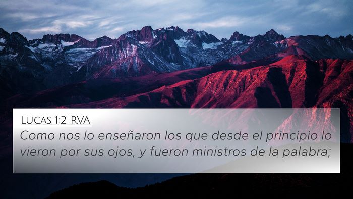 Lucas 1:2 RVA Bible Verse Image