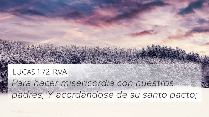 Lucas 1:72 RVA Bible Verse Image
