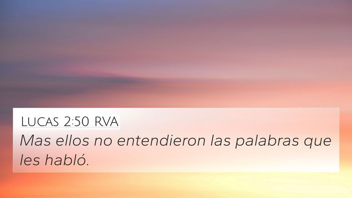 Lucas 2:50 RVA Bible Verse Image