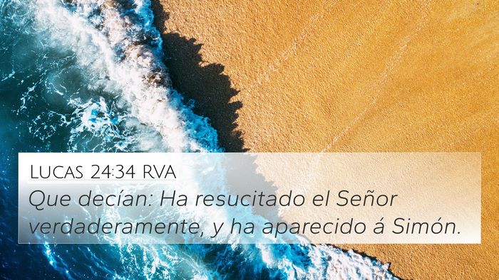Lucas 24:34 RVA Bible Verse Image