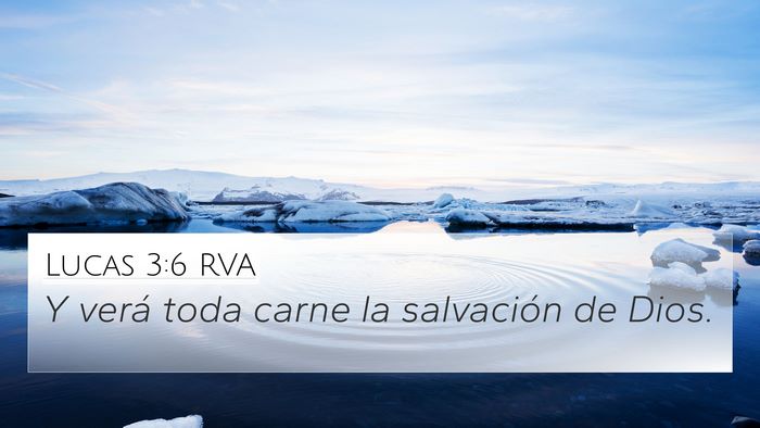 Lucas 3:6 RVA Bible Verse Image