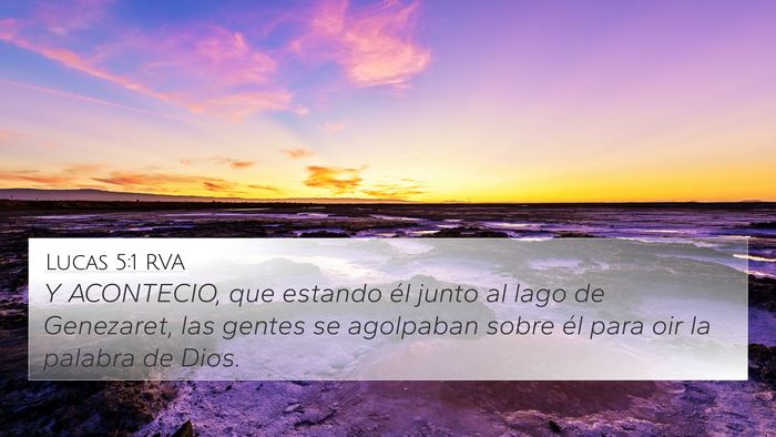 Lucas 5:1 RVA Bible Verse Image