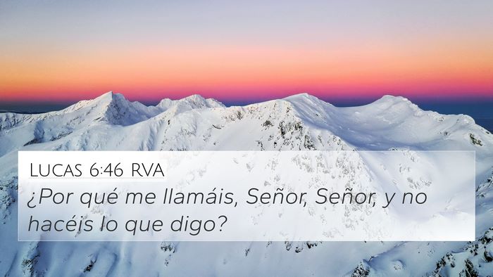 Lucas 6:46 RVA Bible Verse Image