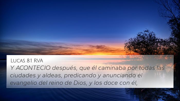 Lucas 8:1 RVA Bible Verse Image