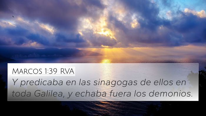 Marcos 1:39 RVA Bible Verse Image