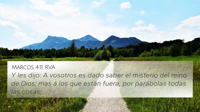 Marcos 4:11 RVA Bible Verse Image