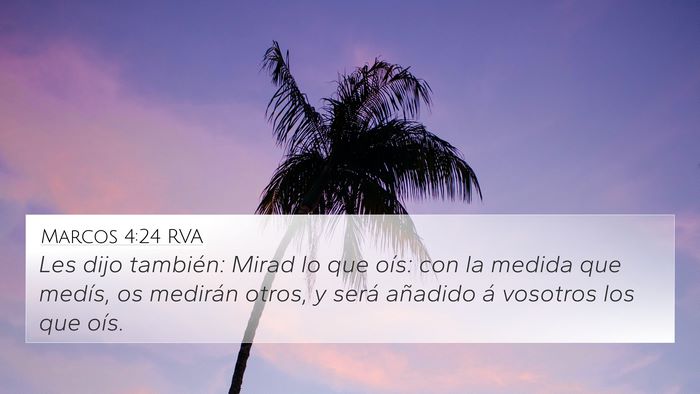 Marcos 4:24 RVA Bible Verse Image