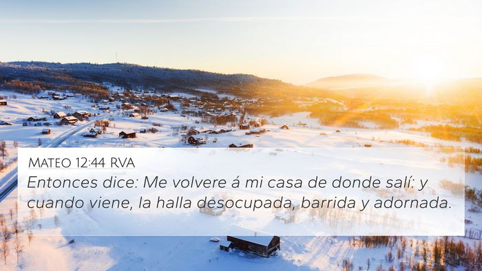 Mateo 12:44 RVA Bible Verse Image