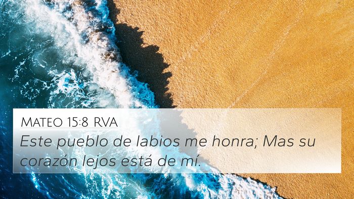 Mateo 15:8 RVA Bible Verse Image