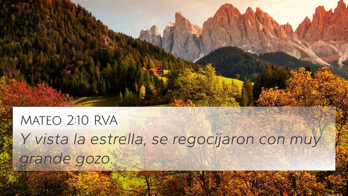 Mateo 2:10 RVA 4K Wallpaper - Y vista la estrella, se regocijaron con muy - 4K Wallpaper Bible Verse