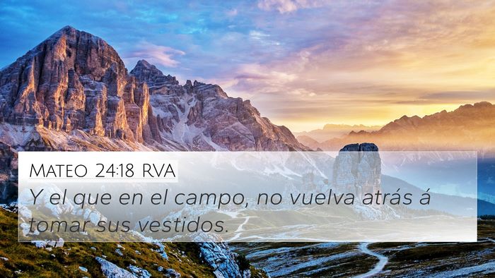 Mateo 24:18 RVA Bible Verse Image