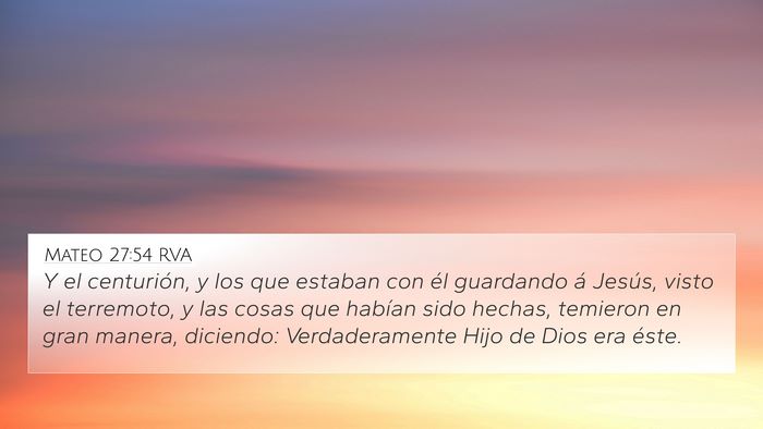 Mateo 27:54 RVA Bible Verse Image