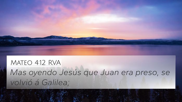 Mateo 4:12 RVA Bible Verse Image