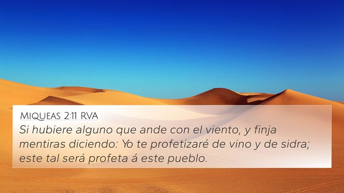 Miqueas 2:11 RVA Bible Verse Image